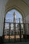 Dushanbe Mosque of Tajikistan. View on a sunny blue sky day