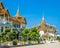 Dusit Maha Prasart Hall, one of the most important hall in the Grand Palace in Bangkok, Thailand