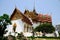 The Dusit Maha Prasat Palace at Ancient Siam in Samut Prakan, Thailand