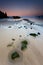 Dusk on the beach of La Franca