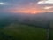 Dusk Descends on the Countryside