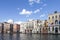 Dusk on the Grand Canal, Cannaregio, Venice, Veneto, Italy