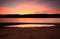 Dusk light at Lake Burralow Penrith