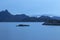Dusk at Mortsund, Vestvagoy, Lofoten Islands, Norway