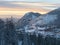 Dusk over Hirschberg and Oberjoch