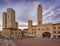 Dusk in San Gimignano, Italy