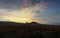 Dusk in the town of Navarrete in La Rioja