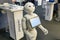 DUSSELDORF GERMANY - 26.02.2023-2.03.2023: EuroShop, THE LEADING TRADE FAIR FOR RETAIL TECHNOLOGY, robot Pepper