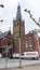 Dusseldorf, Germany - February 20, 2020. St. Lamberts Basilica is an active Roman Catholic church. Sights, Sacred and Religious