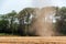 Dust devil or small tornado