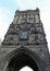 Dust tower in the center of prague in czech republic