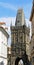 Dust tower in the city of Prague