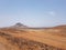 Dusty Boa Vista landscape, Cape Verde