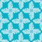 Dusty Miller Crosses Seamless Illustration Pattern