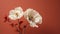 Dusty White Poppy: A Nature-inspired Sculpted Still Life Composition