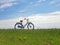 Dutch bike on the in the Netherlands