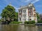 Dutch canal buildings in Amsterdam during the day