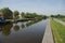 Dutch canal, inland waterway Nederland, protection, flood irrigation system