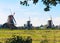 Dutch Countryside with Windmill