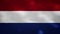 Dutch dense flag fabric wavers, background loop