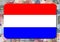 Dutch flag with euros