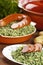 Dutch food: kale with smoked sausage or \'Boerenkool met worst\'