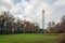 Dutch forest observation tower, built in 1885, silhouetted again