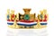 Dutch golden crown for the king