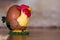 Dutch handpainted Easter chicken with egg