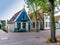 Dutch houses on Vlieland island, Netherlands