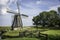 Dutch Mill in landscape