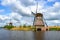 Dutch mills in Kinderdijk, South Holland