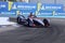 Dutch motor racing driver and round 13 race winner Robin Frijns of Envision Virgin Racing Team driving his Formula E car 4