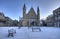 Dutch Parliament in Snow