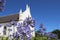 Dutch reformed church in Franschoek, South Africa.