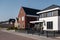 Dutch Suburban area with modern family houses,newly build modern family homes in the Netherlands,dutch family house