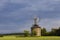 Dutch type windmill With a unique Halladay turbine in Ruprechtov, Southern Moravia, Czech Republic