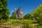 Dutch type windmill, Wdzydze Kiszewskie, Poland