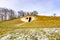 Dutch valley with the limestone cave Duivelsgrot in Mount Saint Peter