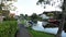 Dutch village  of Belt-Schutsloot next to Giethoorn in the Netherlands