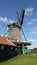 Dutch Windmill de Kat at the Zaanse Schans in Zaandam, the Netherlands