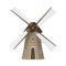 Dutch Windmill Isolated