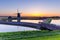 Dutch WindmIll during sunset