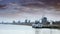 Dutch windmills and dramatic skies at polder Kinderdijk 4K