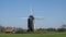 Dutch wooden windmill Wissink Mol in Usselo, Enschede