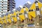 Dutch yellow Cube houses