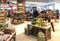 Duty Free Shop, passengers make purchases before departure in Milan Malpensa International Airport.