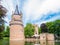 Duurstede castle with Burgundian tower and donjon in Wijk bij Du