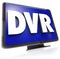 DVR Letters on Widescreen TV HDTV Television