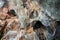 Dwarf stalactite cave in Turkey.